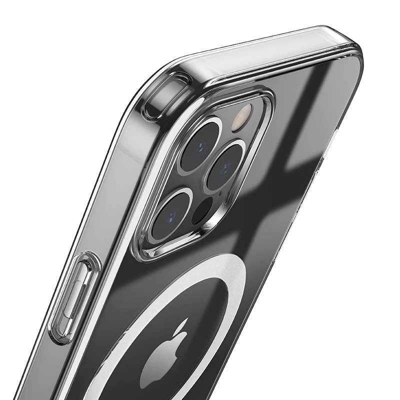 Чехол для смартфона HOCO  Magnetic series for  Apple iPhone 14 Pro,  Transparent photo 3