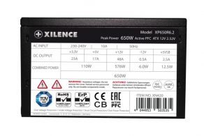 Bloc de alimentare 650W XILENCE ”Performance C” Series,  XP650R6.2 (XN420) thumbnav 5