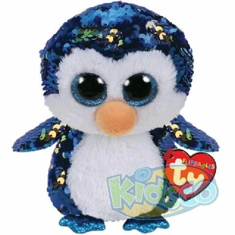 TY TY36434 Bb Flippables Payton - Penguin 24cm photo 1
