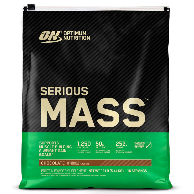 Gheiner Optimum Nutrition ON SERIOUS MASS CHOCOLATE 12LB photo 1 Gheiner Optimum Nutrition ON SERIOUS MASS CHOCOLATE 12LB photo 1