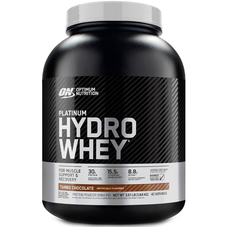 Гидролизат протеина Optimum Nutrition Platinum Hydro Whey Chocolate 3.61lb/1.6 кг photo 1 Гидролизат протеина Optimum Nutrition Platinum Hydro Whey Chocolate 3.61lb/1.6 кг photo 1