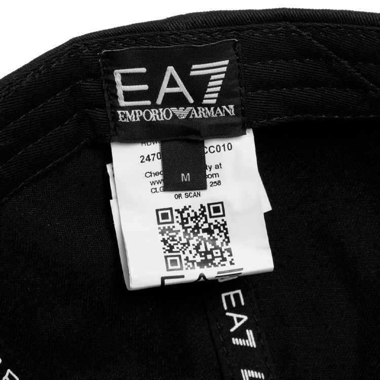 Chipiu EA7 EMPORIO ARMANI BASEBALL HAT S Negru photo 4
