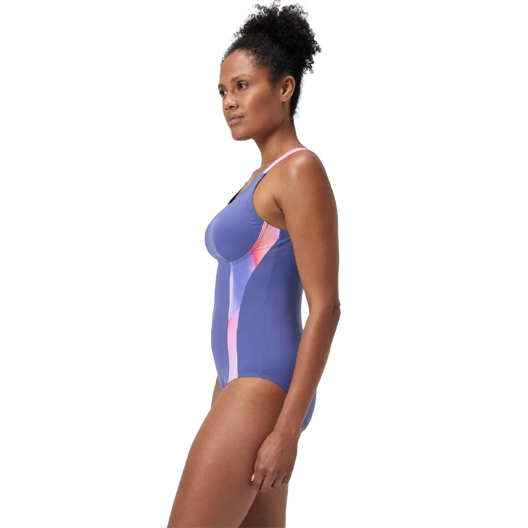 Купальник Speedo SPDSCU PT SPLC 1PC AF 34 Сиреневый Женский photo 5