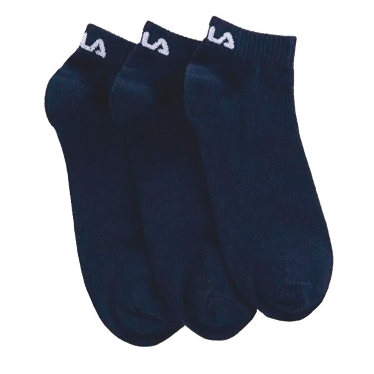 Носки Унисекс Fila QUARTER SOCKS 3 PACK 39-42 Синий photo 2