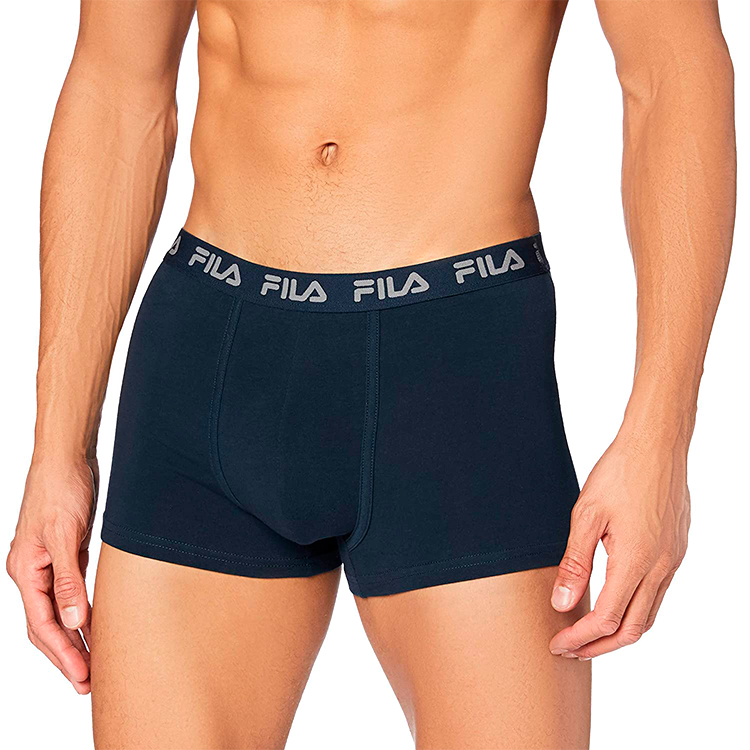 Трусы мужские боксер Fila UW MAN BOXER 2 PACK ELASTIC WITH LOGO photo 