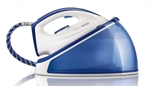 Утюг с парогенератором Philips GC6621, 2400 Вт, 1300 мл, Белый/Синий 
