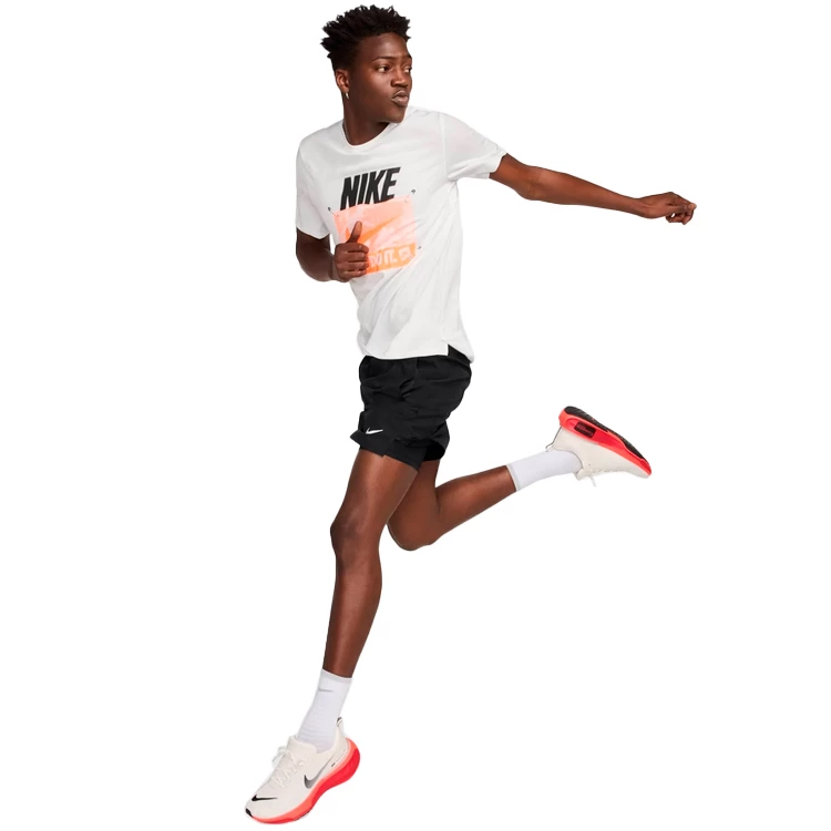 Tricou bărbătesc Nike M NK DF RUN ENERGY SS TOP M Alb photo 5