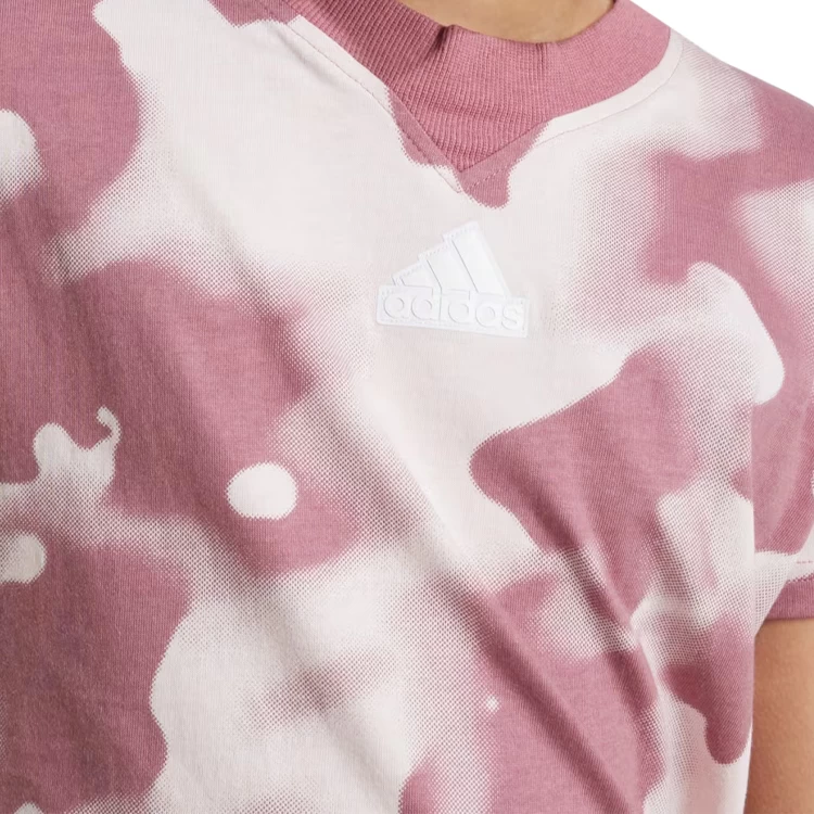 Tricou Adidas JG FI AOP T / Femei / 164 / Rosu photo 5