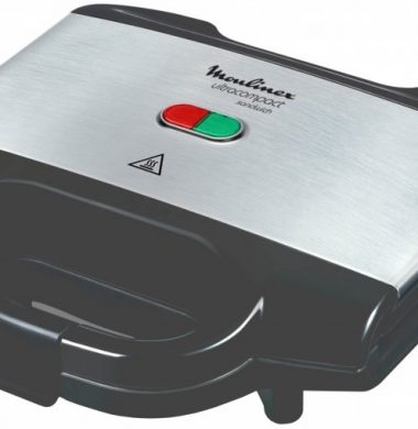 Бутербродница Moulinex SM156D21, 700 Вт, Серый/Черный photo 3
