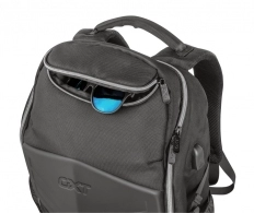 15.6" Trust Gaming Backpack GXT 1255 Outlaw, Black, 20 L, 4 Dedicated compartments to safely transport mouse, headset, tablet and other accessories thumbnav 4