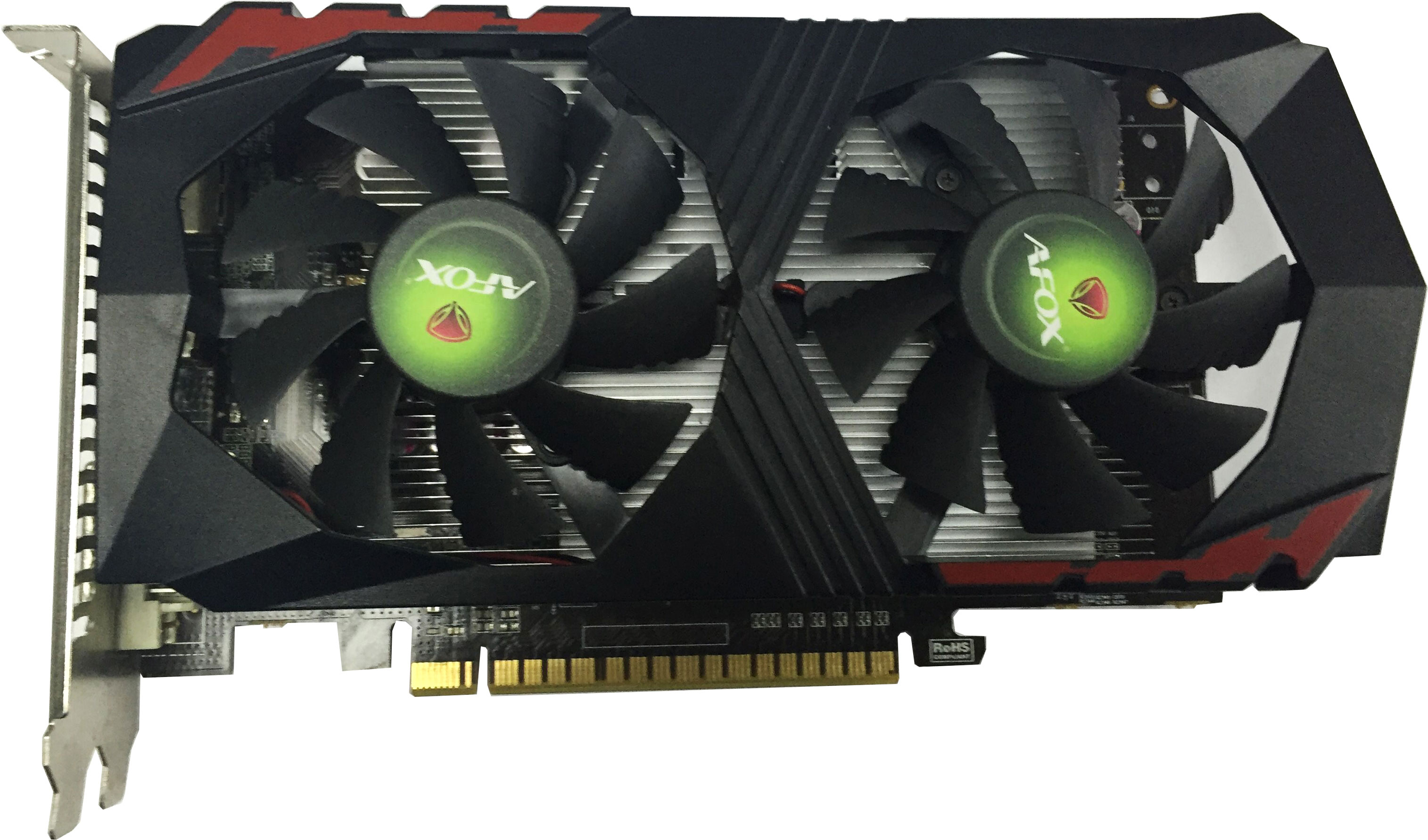 AFOX GeForce GTX 1050Ti 4GB GDDR5, 128bit, 1392/7000Mhz, 1xDVI, 1xHDMI, 1xDP, Dual Fan, Retail Pack photo 1