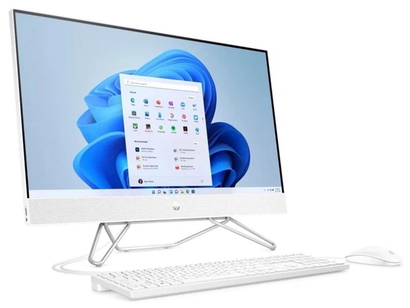 All-in-One PC 27.0” HP 27-cr0017ci / AMD Ryzen 3 7320U / 8GB / 512GB SSD / Shell White photo 2