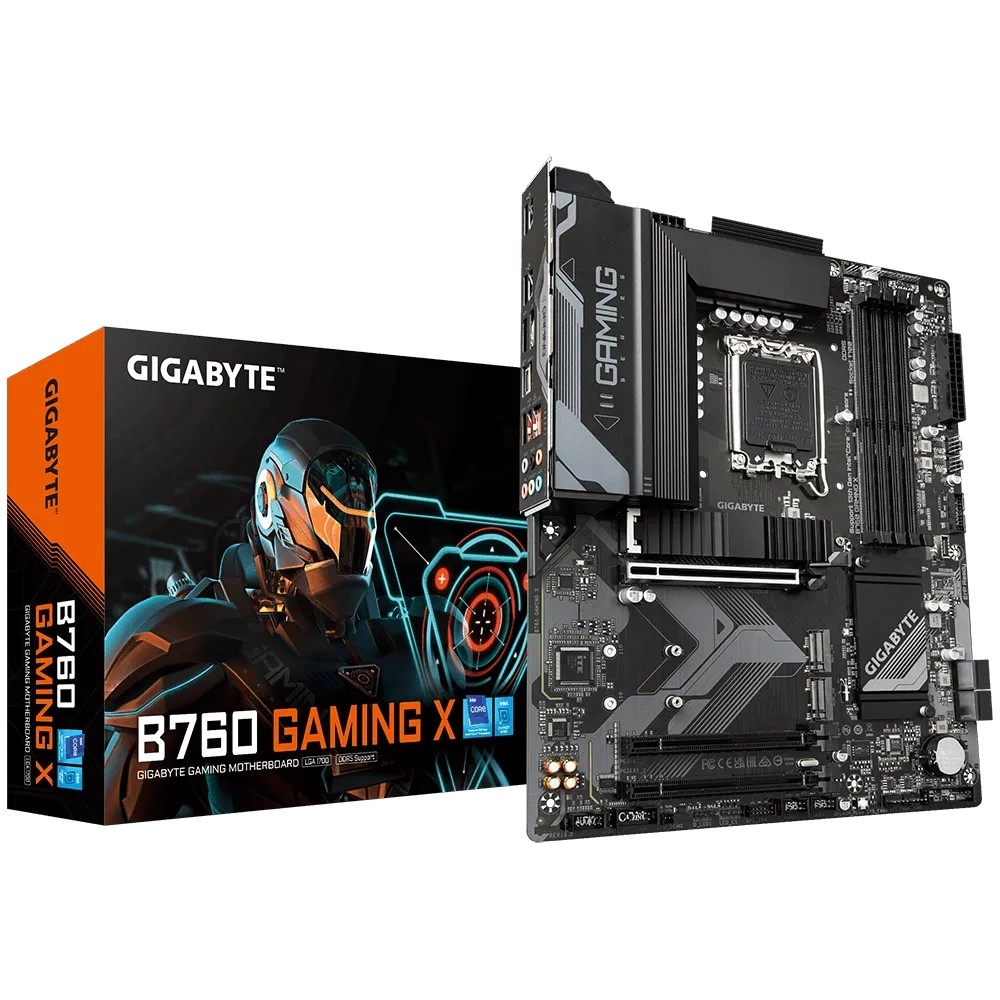 Placa de baza GIGABYTE B760 GAMING X DDR5  / 1700 / B760 / DDR4 / ATX photo 1