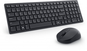 Бесшумная клавиатура и мышь Dell KM555 / Black thumbnav 2