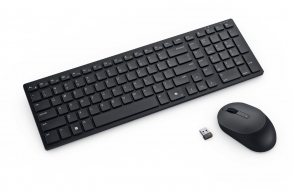 Бесшумная клавиатура и мышь Dell KM555 / Black thumbnav 3