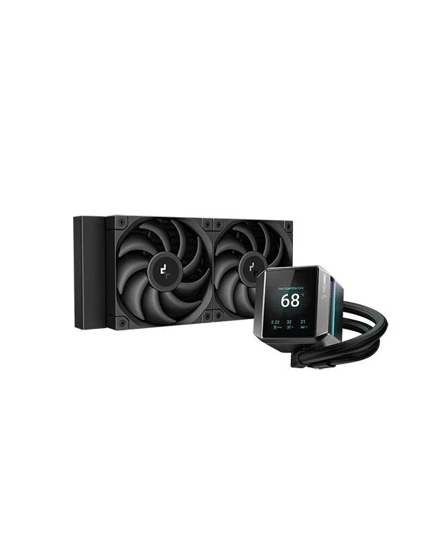 Sisteme de racire DEEPCOOL MYSTIQUE 240/ Universal/ <36.49dBA/ 72.45CFM/ Black photo 1