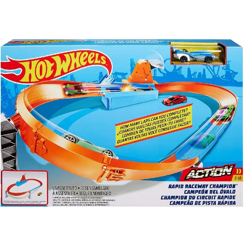 Hot Wheels GJM75 Rapid Raceway Champion photo 1