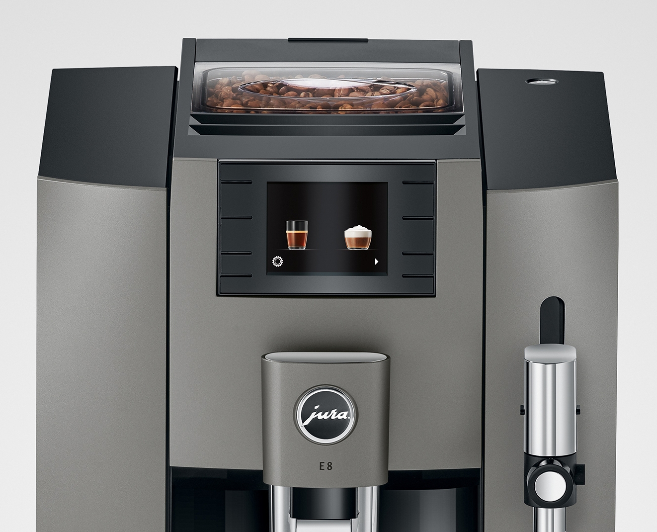 Кофемашина Эспрессо Jura E8 Professional Aroma Dark Inox, 15364 / 15 бар / Эспрессо  photo 4