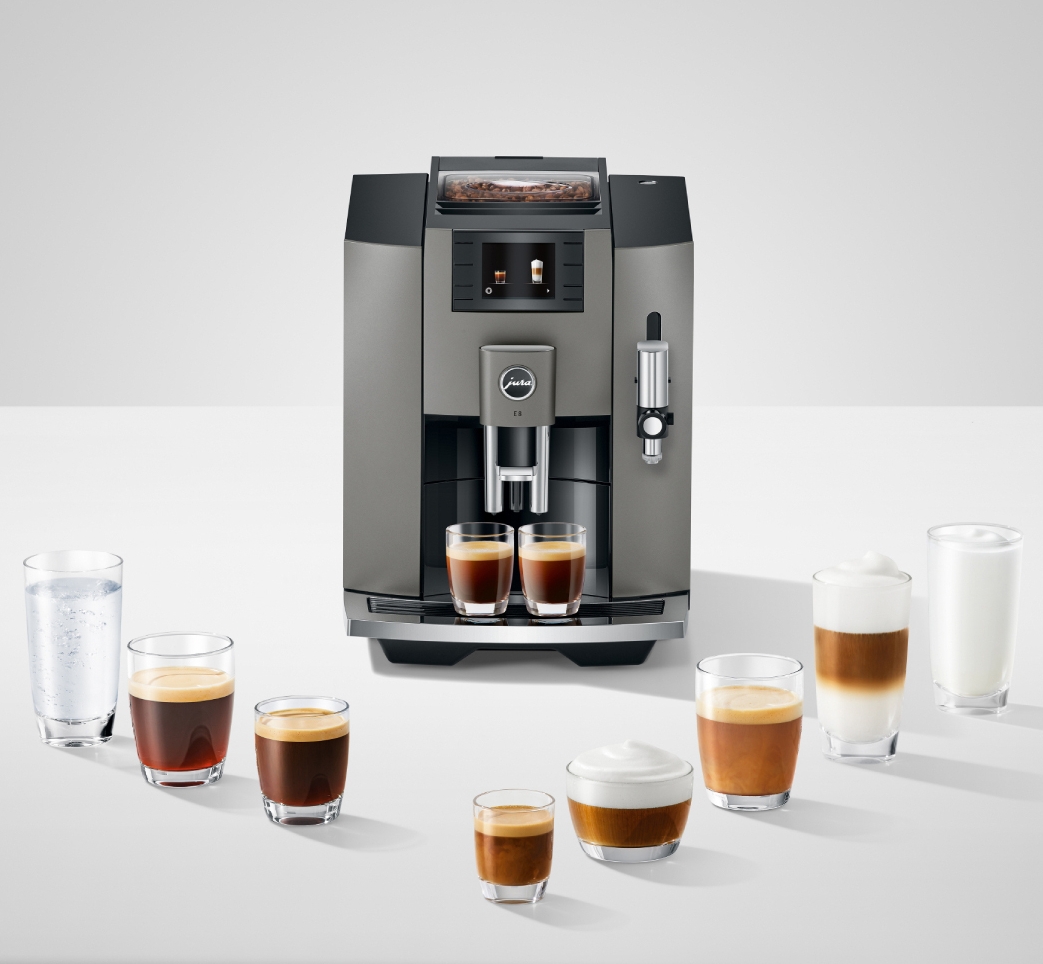 Кофемашина Эспрессо Jura E8 Professional Aroma Dark Inox, 15364 / 15 бар / Эспрессо  photo 5