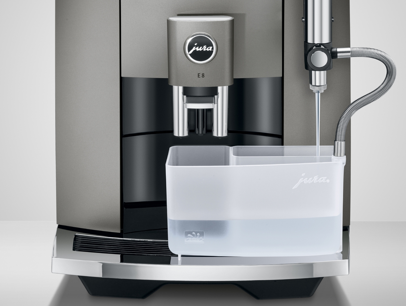 Кофемашина Эспрессо Jura E8 Professional Aroma Dark Inox, 15364 / 15 бар / Эспрессо  photo 6