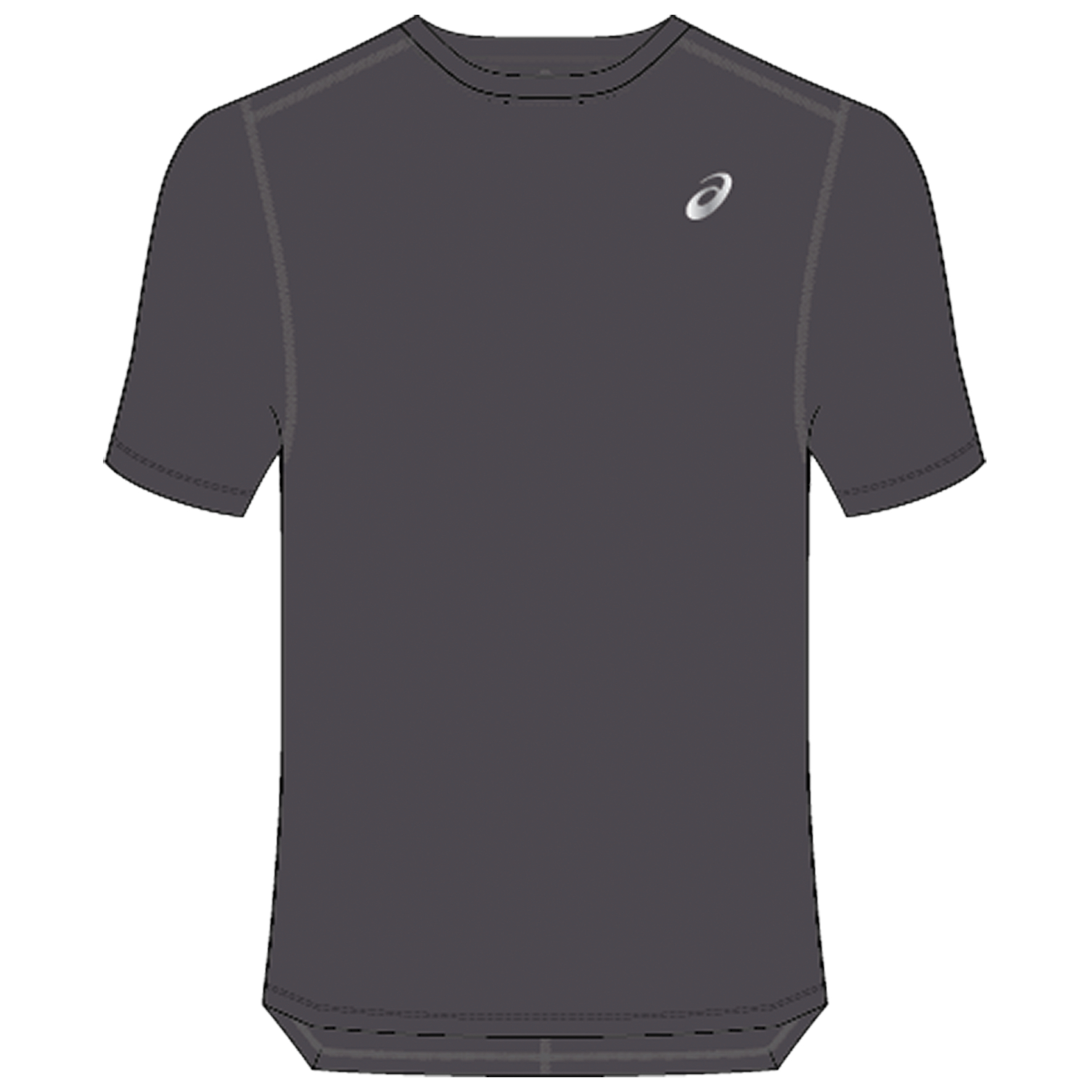 Футболка мужская Asics PRFM 2XL Коричневый photo 1