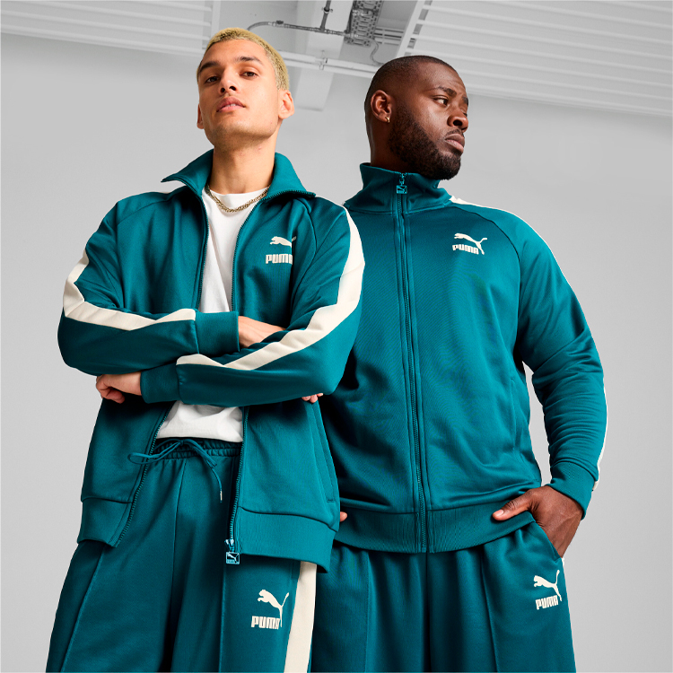 Мужская Толстовка Puma Iconic T7 Track Jacket PT L Зеленый photo 5