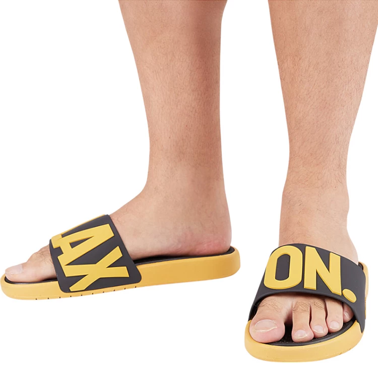 Slapi COQUI Slippers SPEEDY pt Barbati / 42 / Galben-negru photo 5