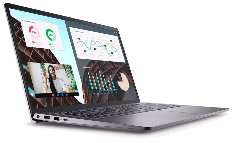 Ноутбук Dell Персональный Vostro 714603022 15.6” / 16 ГБ / 512 ГБ / Core i5 / Iris Xe Graphics / Серебристый photo 6