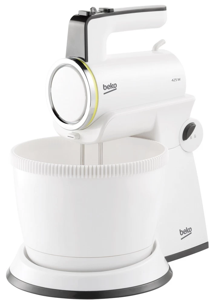 Миксер Стационарный Beko HMM7422 / 4 скоростей / Белый photo 1