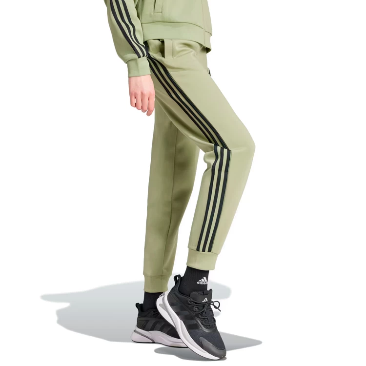 Брюки Adidas W FI 3S REG PT S Зелёный Женский photo 4