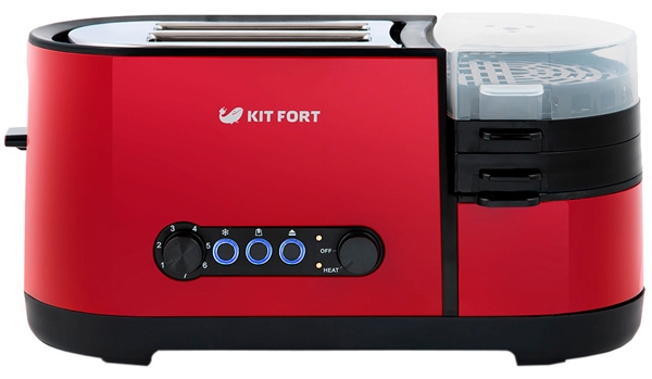 Тостер Kitfort KT-20122, 2 тоста, 1250 Вт photo 1 Тостер Kitfort KT-20122, 2 тоста, 1250 Вт photo 1