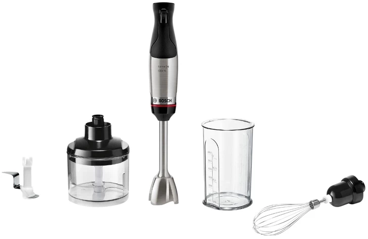 Blender Submersibil Bosch MSM6M622 Argintiu / 1 viteze / 600 ml photo 1