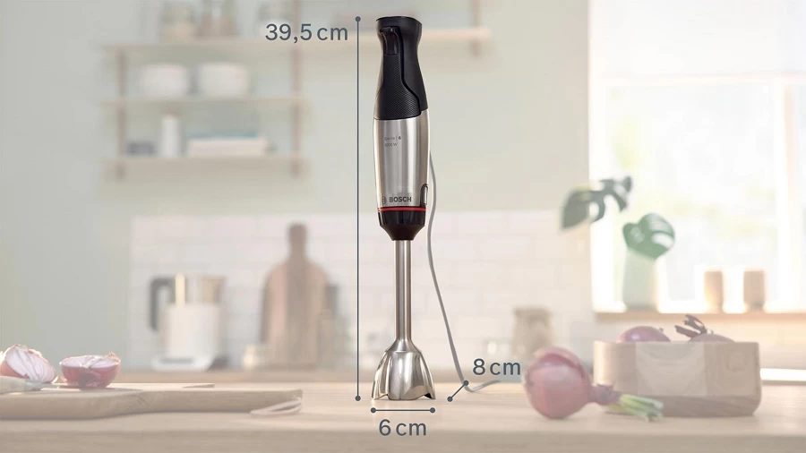 Blender Submersibil Bosch MSM6M622 Argintiu / 1 viteze / 600 ml photo 7