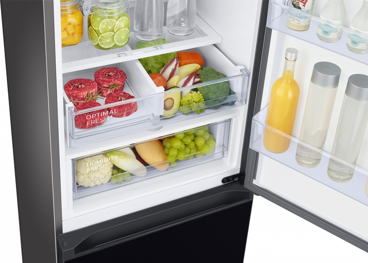Frigider cu doua usi Samsung RB38C6B6D22 / 385 l / 203 cm / E / Negru photo 9
