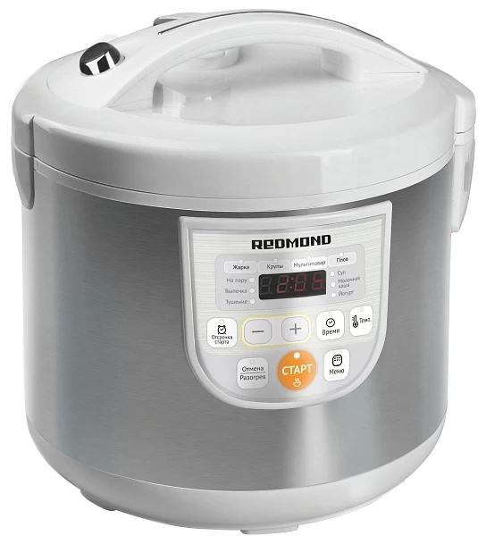 Мультиварка Redmond RMC-M22 / 860 / 10авто-программ / Белый с серым photo 1