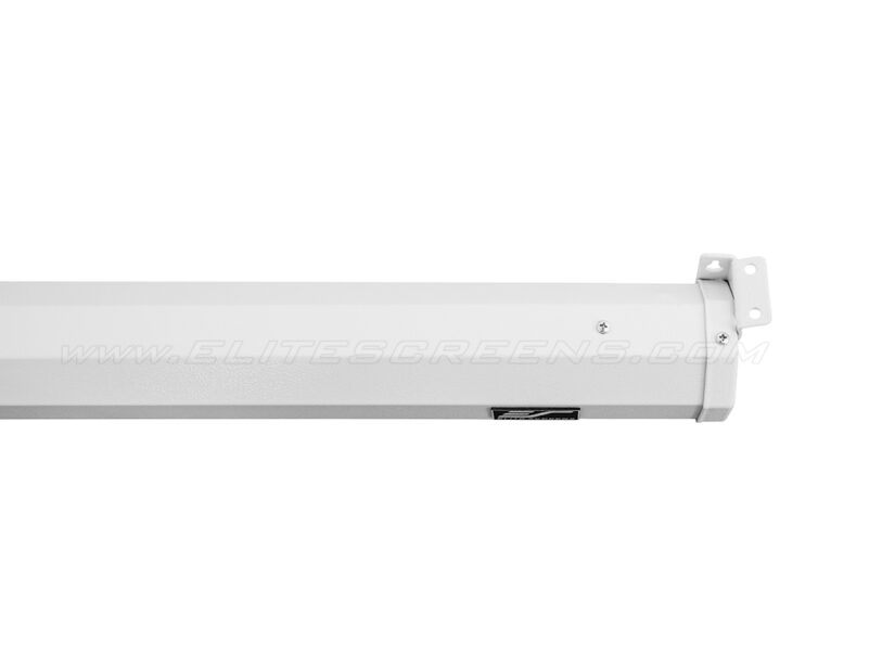 Elite Screens 128"(16:10) 275x173cm Spectrum Series Electric Screen with IR/Low Voltage 3-way wall box, White photo 2