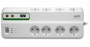 APC Performance SurgeArrest 8 outlets with Phone &amp; Coax Protection 230V Russia 