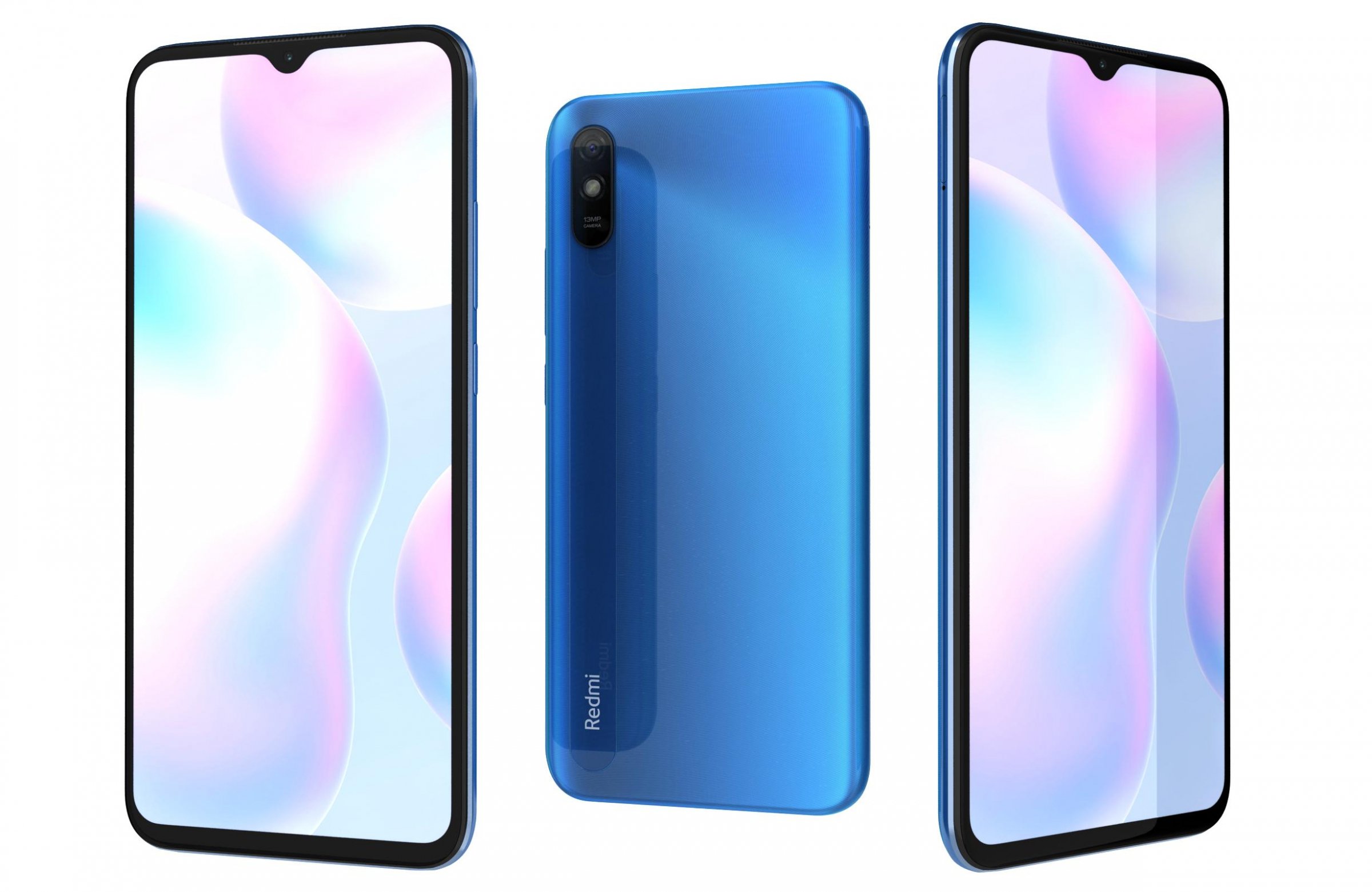 Xiaomi RedMi 9A, 32GB/2GB, Sky Blue, 6.53" 720x1600 IPS photo 3