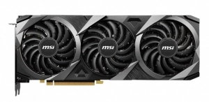 MSI GeForce RTX 3080Ti VENTUS 3X 12G / 12GB GDDR6X 384Bit 1665/19000Mhz, Ampere, PCI-E Gen4, 1xHDMI, 3xDP, TRIPLE Fan Thermal Design: TORX Fan3.0/Zero Frozr/Core Pipe/Termal Padding, Aluminum Backplate, RGB Mystic Light, Retail 