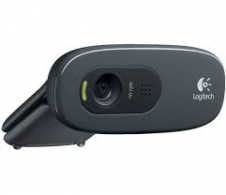 Logitech HD Webcam C270, Microphone, HD 720p video calls & recording, 3 Megapixel images,USB 2.0 thumbnav 2