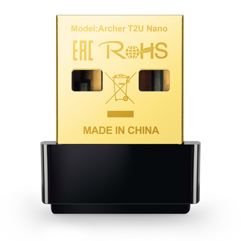 USB 2.0 / Wi-Fi 5 Adapter / TP-LINK Archer T2U Nano/ Dual Band AC600 photo 1 USB 2.0 / Wi-Fi 5 Adapter / TP-LINK Archer T2U Nano/ Dual Band AC600 photo 1