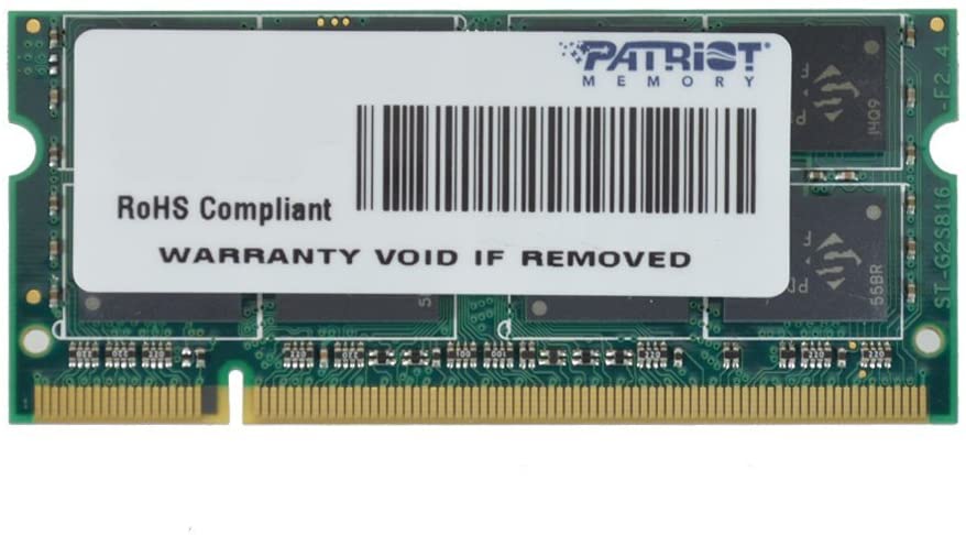 2GB DDR2-800 SODIMM  PATRIOT Signature Line, PC6400, CL6, 2 Rank, Double-Sided module, 1.8V photo 1