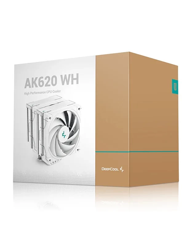 Sisteme de racire DEEPCOOL AK620 WH / Universal / 260W / 500~1850rpm / <28 dBA / 68.99 CFM / White photo 6