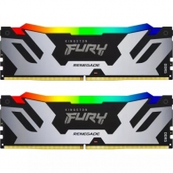 Memorie operativa Kingston FURY Renegade Silver RGB DDR5-6000 96GB (Kit of 2*48GB) thumbnav 1