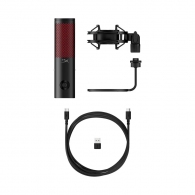 Microfon pentru streaming HyperX QuadCast 2, Black/Red, [872V1AA] thumbnav 9