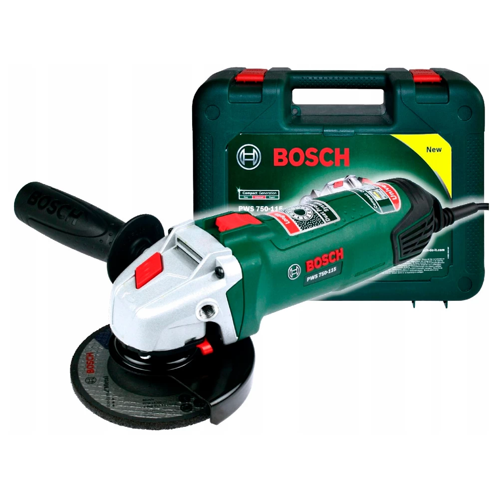 Угловая шлифмашина Bosch PWS 750-125, 06033A2423 photo 2