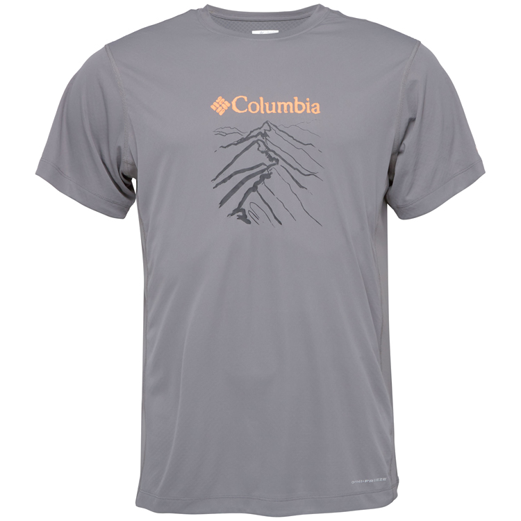 Tricou bărbătesc Columbia Zero Rules Light Short Sleeve Graphic Crew S Gri photo 1 Tricou bărbătesc Columbia Zero Rules Light Short Sleeve Graphic Crew S Gri photo 1