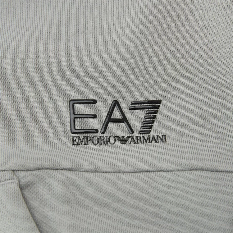 Hanorac pt bărbați EA7 EMPORIO ARMANI SWEATSHIRT XS Argintiu photo 5
