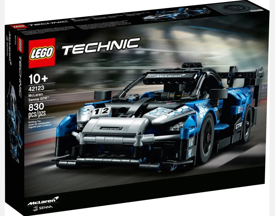 Constructor Lego Technic McLaren Senna GTR 42123 de la 9+ ani photo 1
