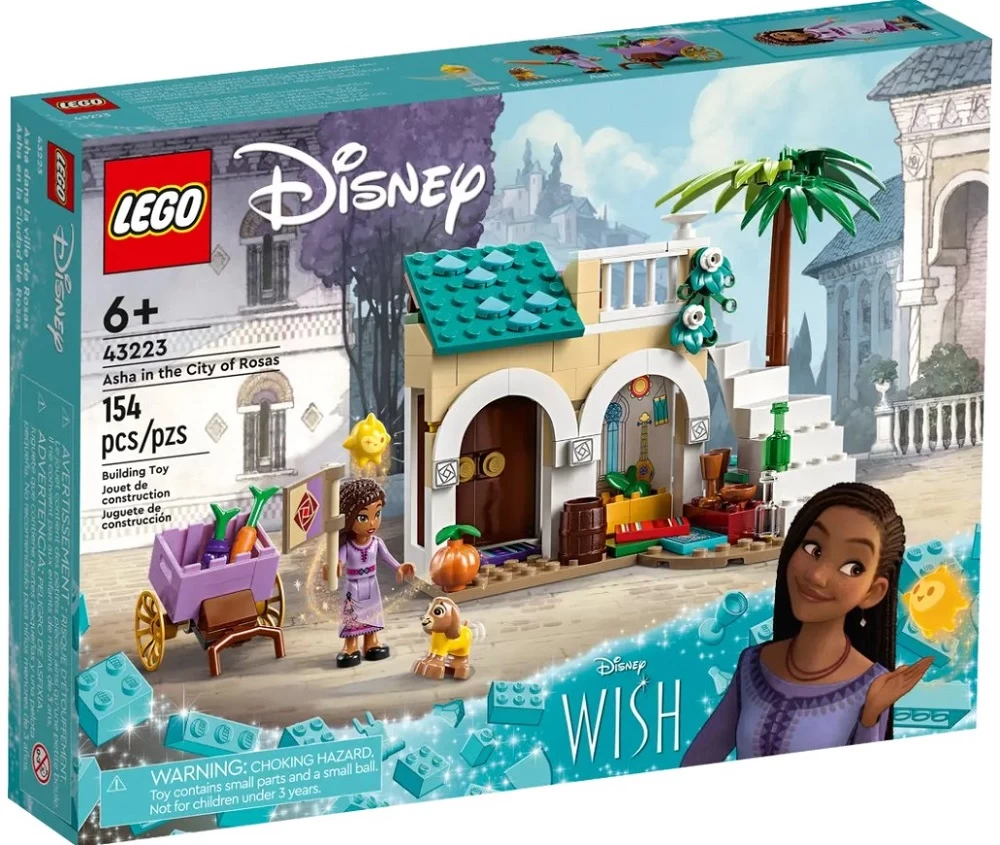 Constructor Lego Disney Asha in the City of Rosas 43223 de la 6+ ani photo 1
